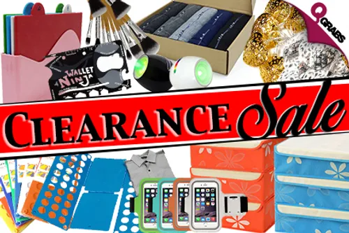 From QR25, Grab Even BETTER Deals with our October Clearance Sale - Choose from a Wide Range of Goodies! (Up to QR199 Value)